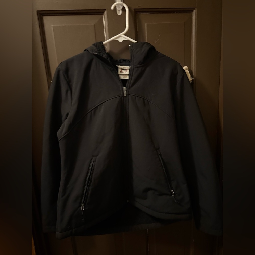 Black Hooded Jacket